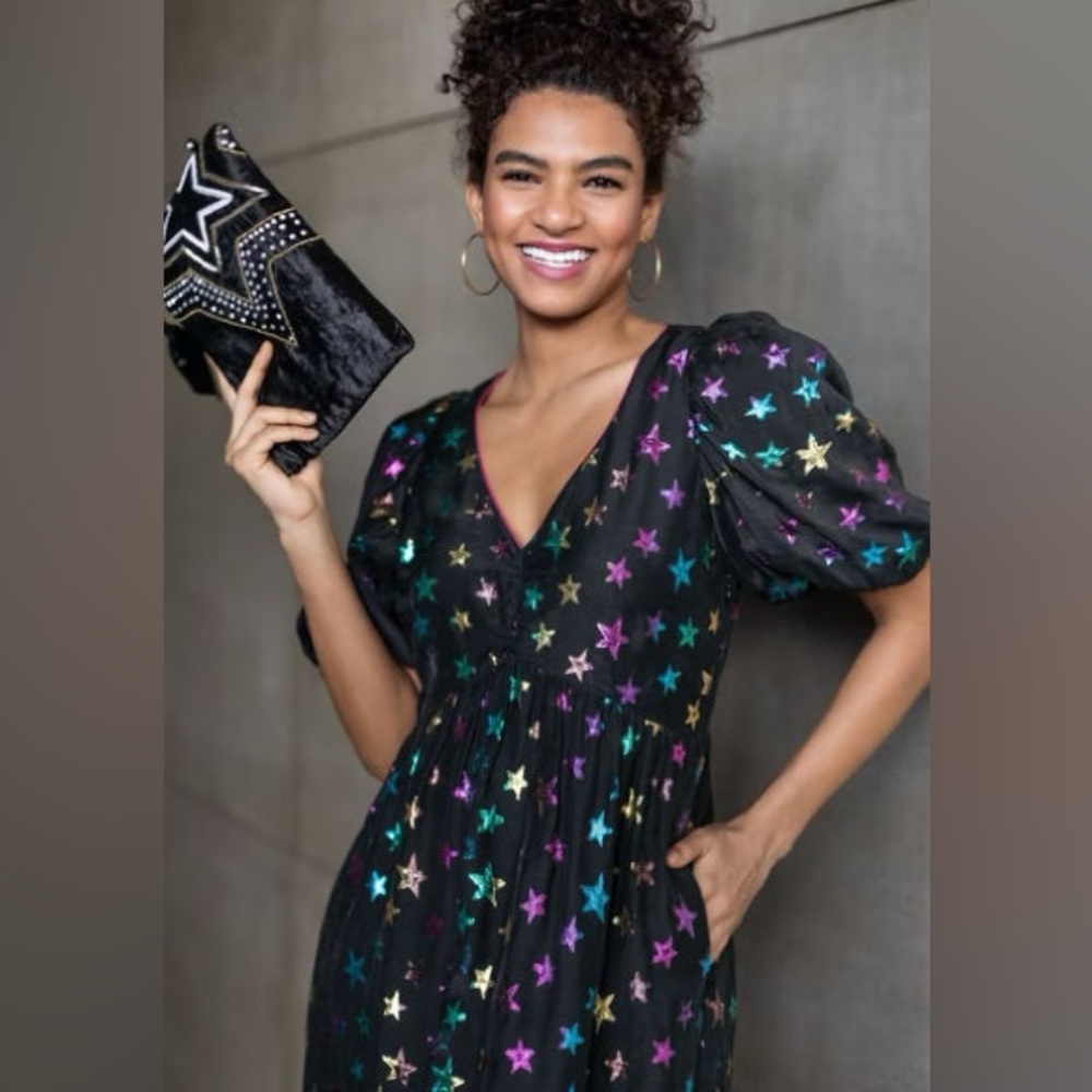 EMILY LOVELOCK- Irene Star Cocktail Dress- NEW WITH TAGS.